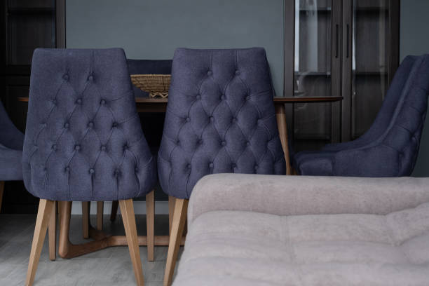 Interior of an apartment with a modern design